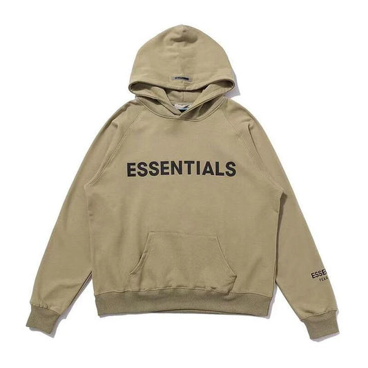 FEAR OF GOD Essentials 3D Silicon Applique Hoodies