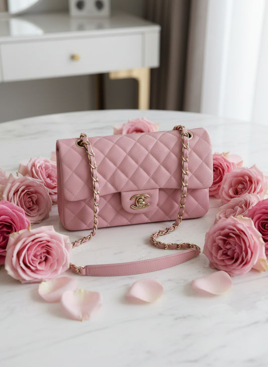 CHANEL leather shoulder bag